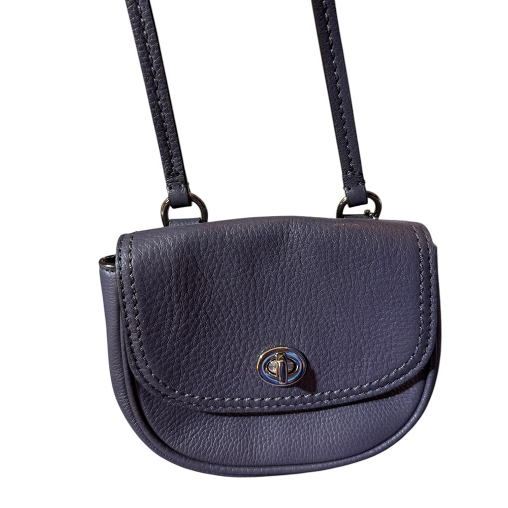 Coach Park Mini Crossbody Bag in Slate Purple - Picture 7 of 14
